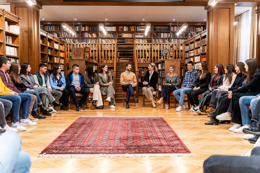 <p>"Obrazovanje mora postati stub razvoja Crne Gore", kazao je Milatović</p>