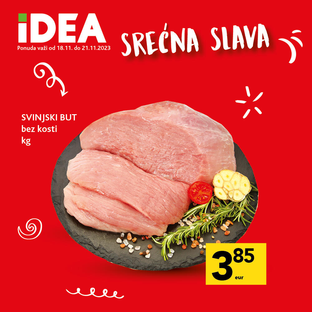 <p><strong>Akcija traje od 18.11. do 21.11.</strong></p>