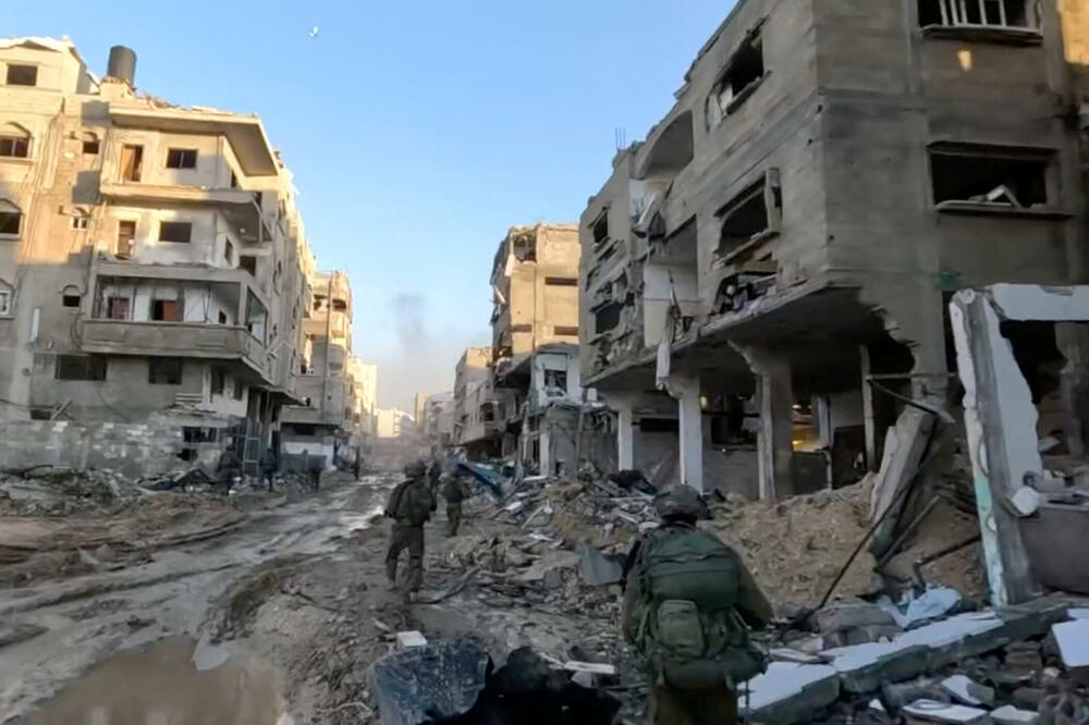 Izraelski vojnici u Pojasu Gaze, Foto: Rojters