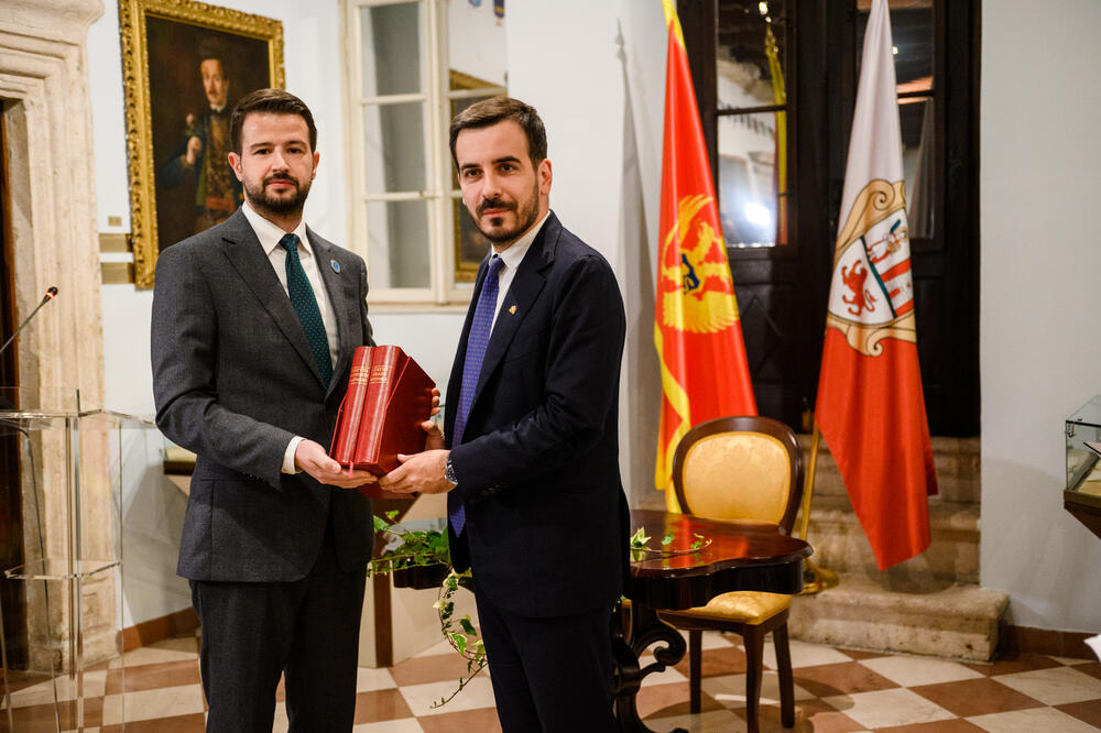 Milatović i Jokić, Foto: Opština Kotor