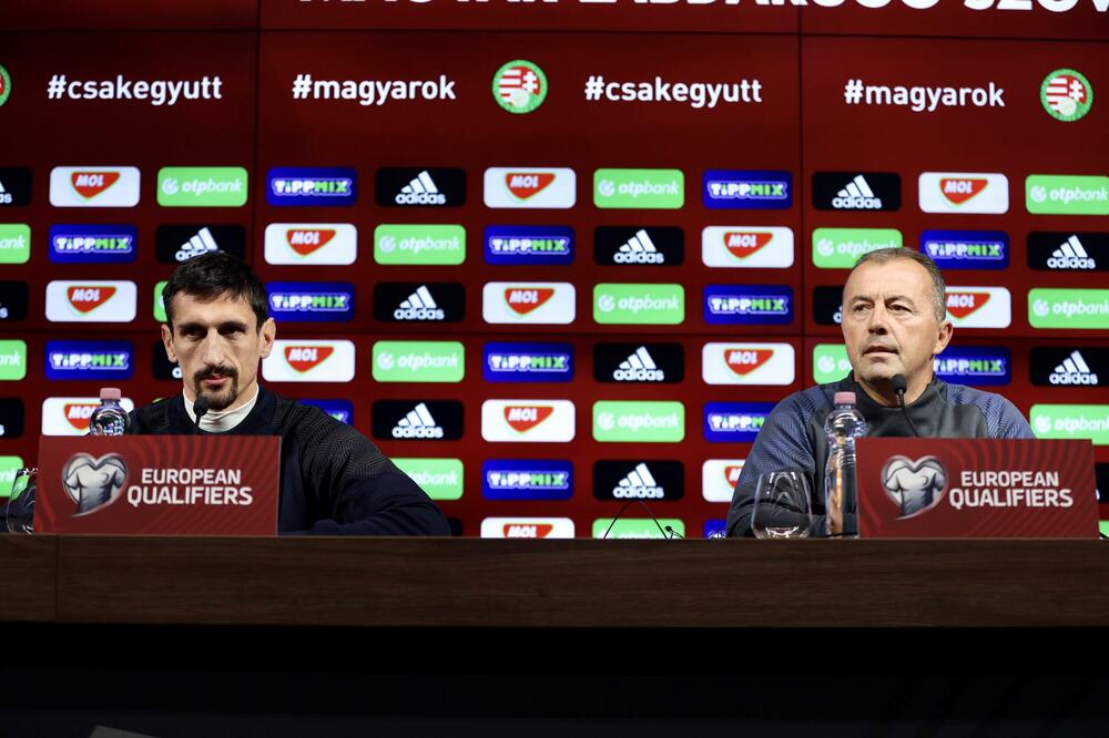 Stefan Savić i Miodrag Radulović na današnjoj pres-konferenciji, Foto: FSCG