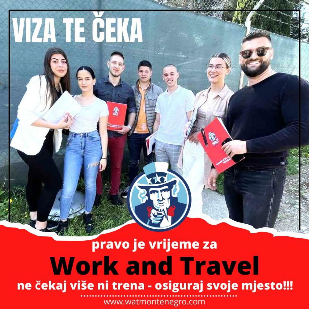 <p><em>Tradicionalno, ova sedmica u novembru predstavlja najbolji period za prijavu na Bridge USA - Work and Travel program za studente u Crnoj Gori.</em></p>