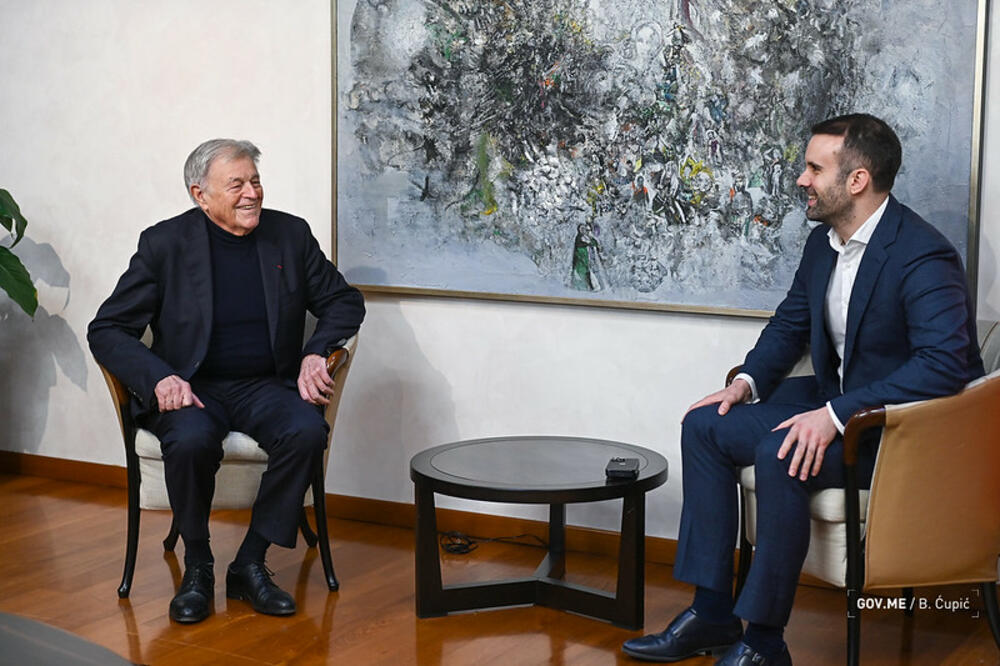 Spajić ugostio princa Nikolu Petrovića, Foto: Služba za odnose sa javnošću Vlade Crne Gore