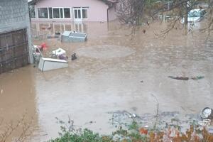 Problemi zbog padavina: Poplavljene kuće u Rožajama, Tivtu i...