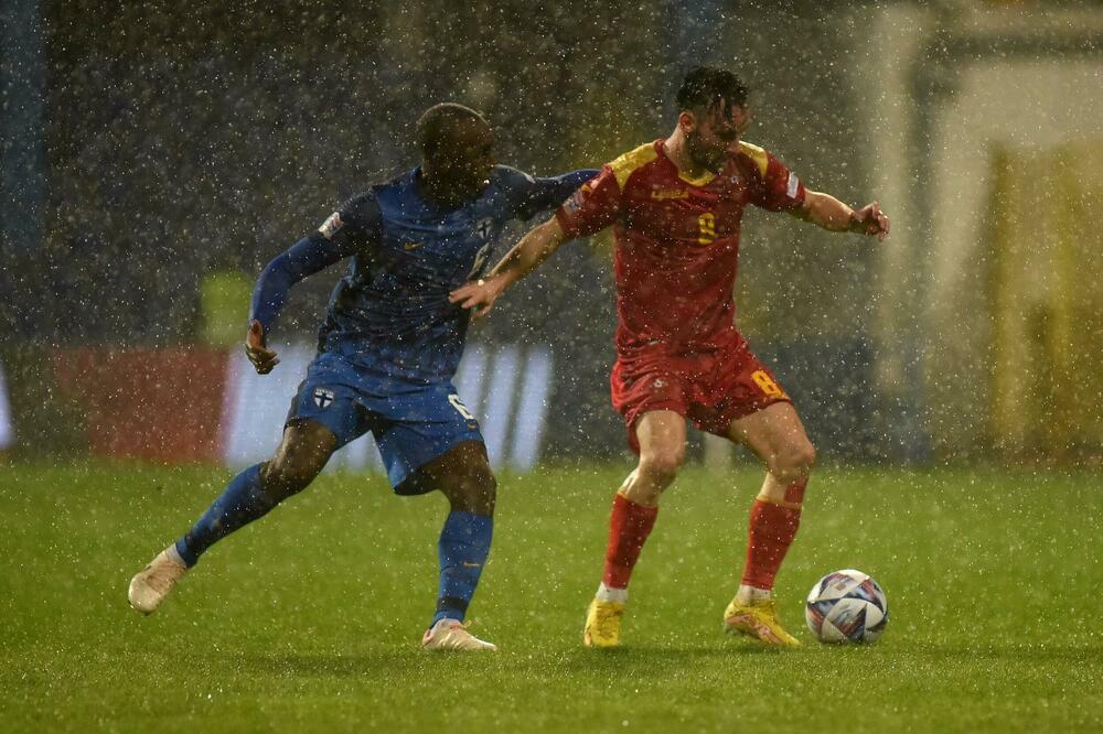 Marko Janković na meču sa Finskom u Ligi nacija