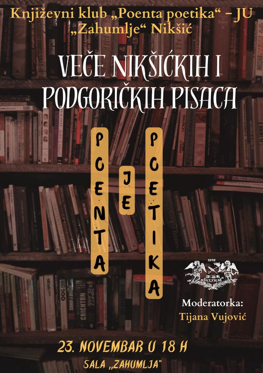 Veče nikšićkih i podgoričkih pisaca
