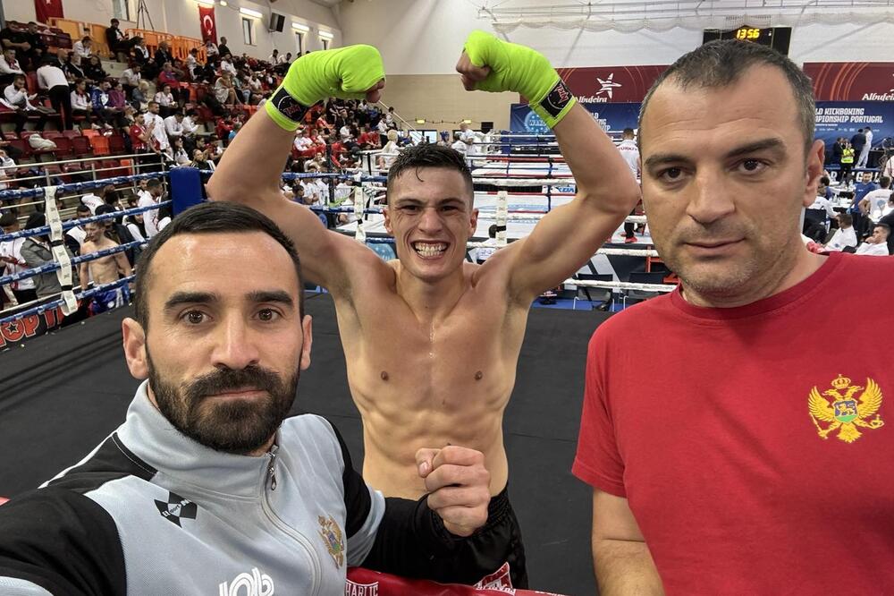 Čađenović, Foto: Kik boks savez Crne Gore