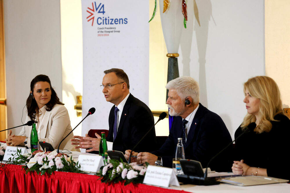Sa sastanka Višegradske grupe u Pragu, 22. novembra 2023. godine, Foto: Reuters