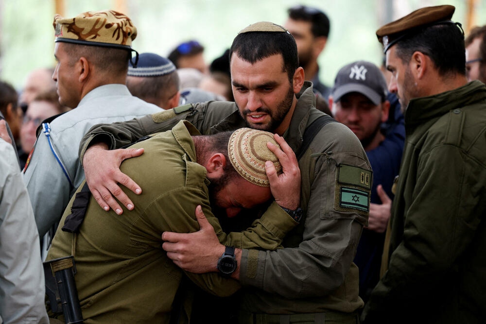 Sahrana izraelskog vojnika koji je poginuo na sjeveru Gaze