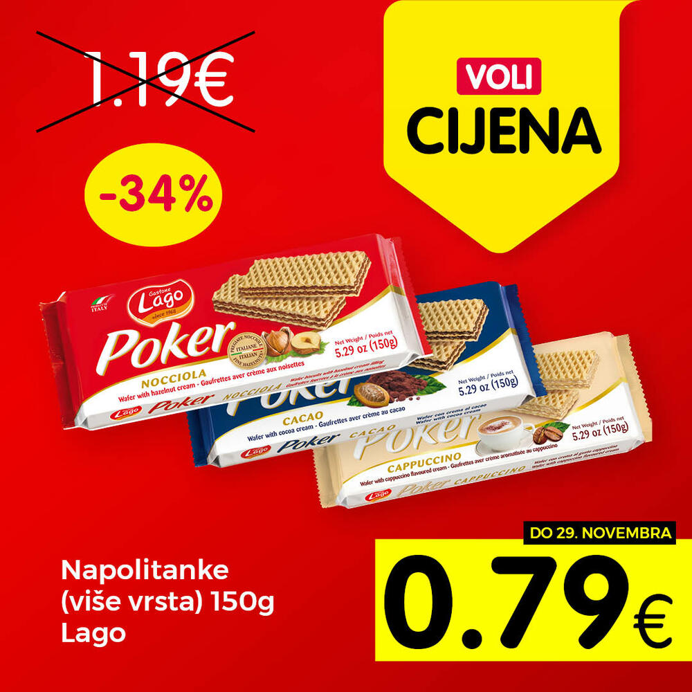 <p>Svakodnevna trgovina je jednostavnija kada znate da kupujete po najpovoljnijim cijenama na tržištu.</p>