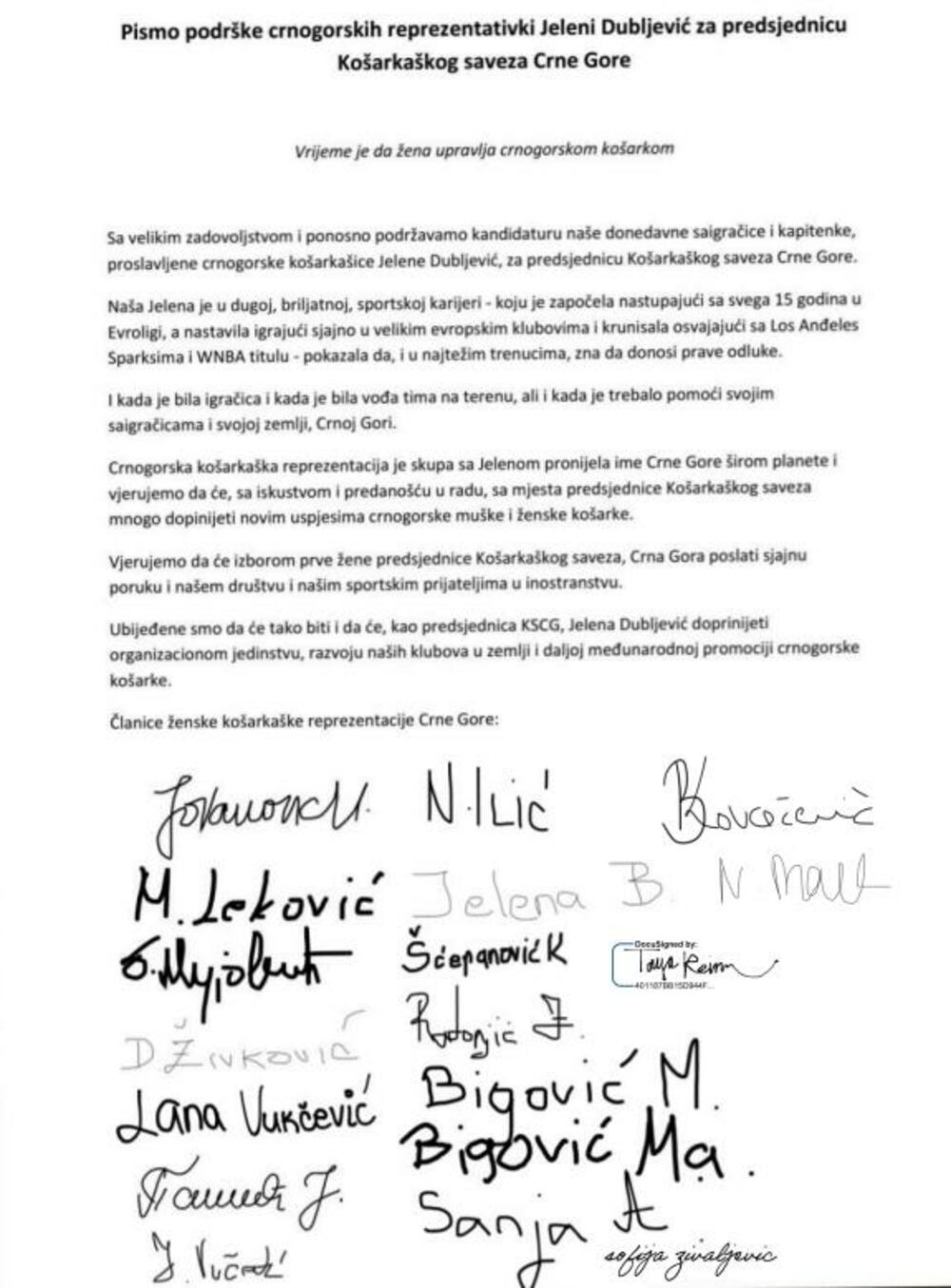 Ženska košarkaška reprezentacija Crne Gore