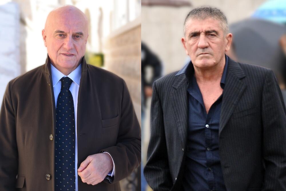 Davidović i Mićunović, Foto: Narodni Pokret Crne Gore; Vijesti/Luka Zeković