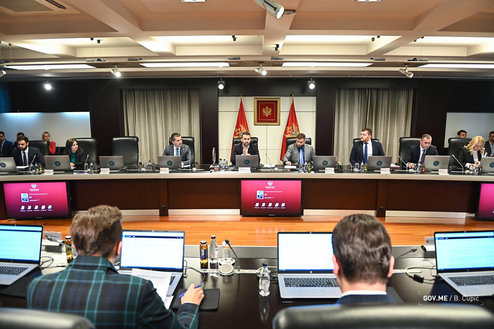 Sa sjednice Vlade, Foto: Vlada Crne Gore