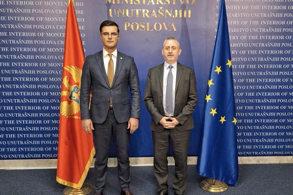 Šaranović i Miler, Foto: Ministarstvo unutrašnjih poslova