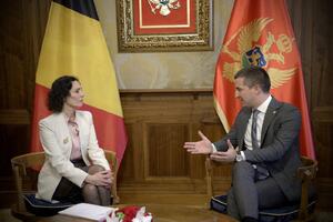 Bečić - Labib: Puna podrška Belgije za evropsku budućnost Crne Gore