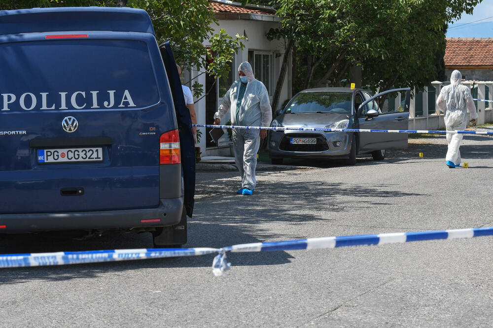 Uviđaj nakon ubistva Klikovca, Foto: SAVO PRELEVIC