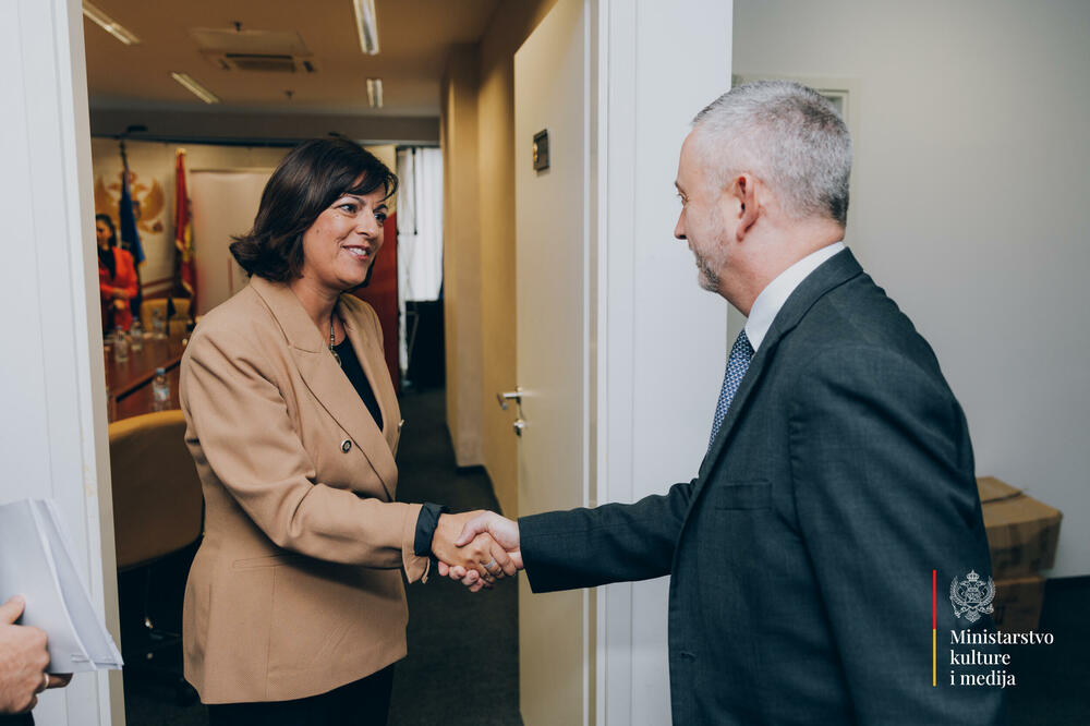 Vujović i Miler, Foto: Ministarstvo kulture i medija