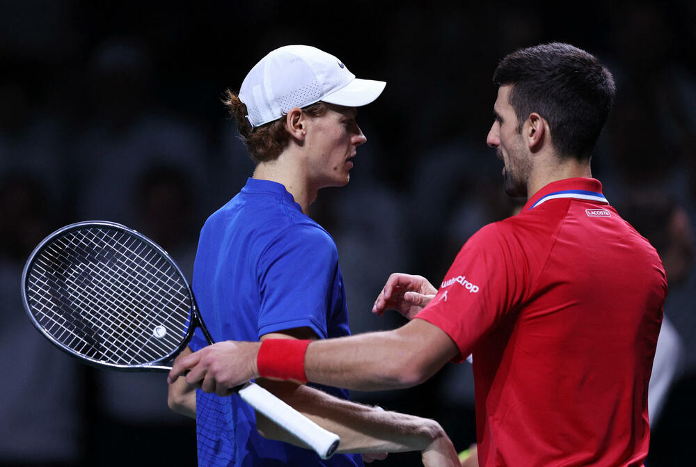 Novak Đoković, Janik Siner