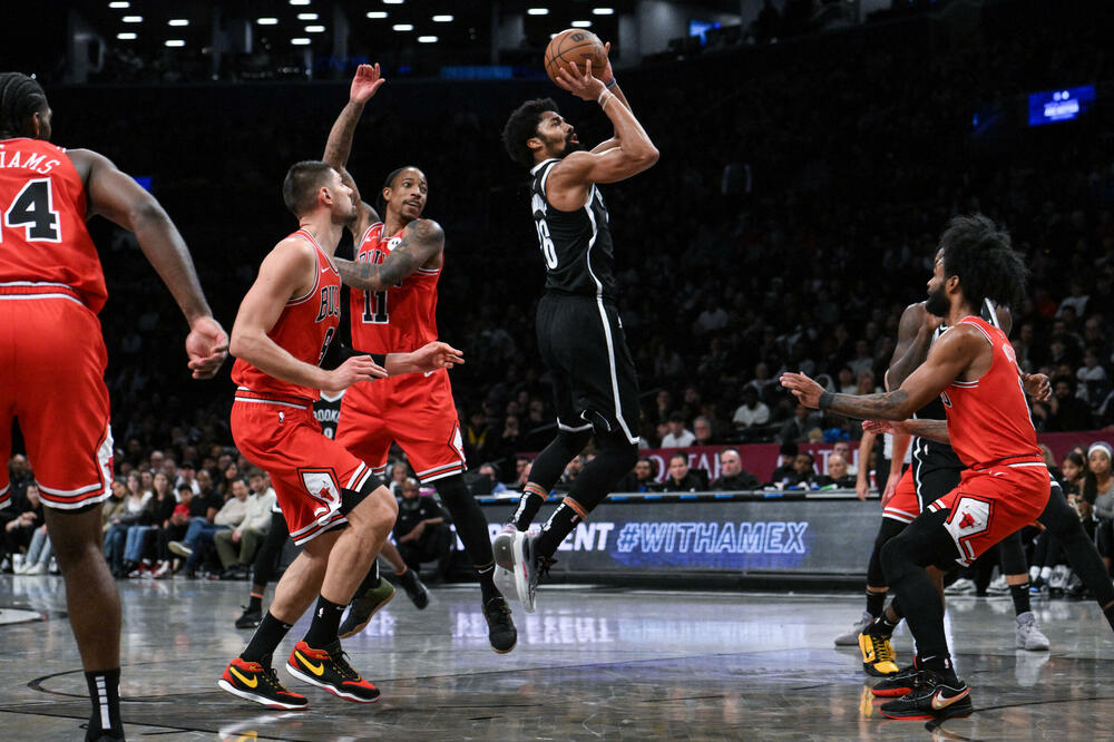 Dinvidi najefikasniji kod Bruklina u pobjedi protiv Bulsa, Foto: Reuters/USA Today