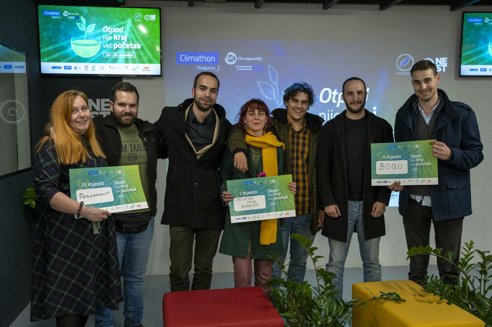 Pobjednički timovi, Foto: Climathon Podgorica