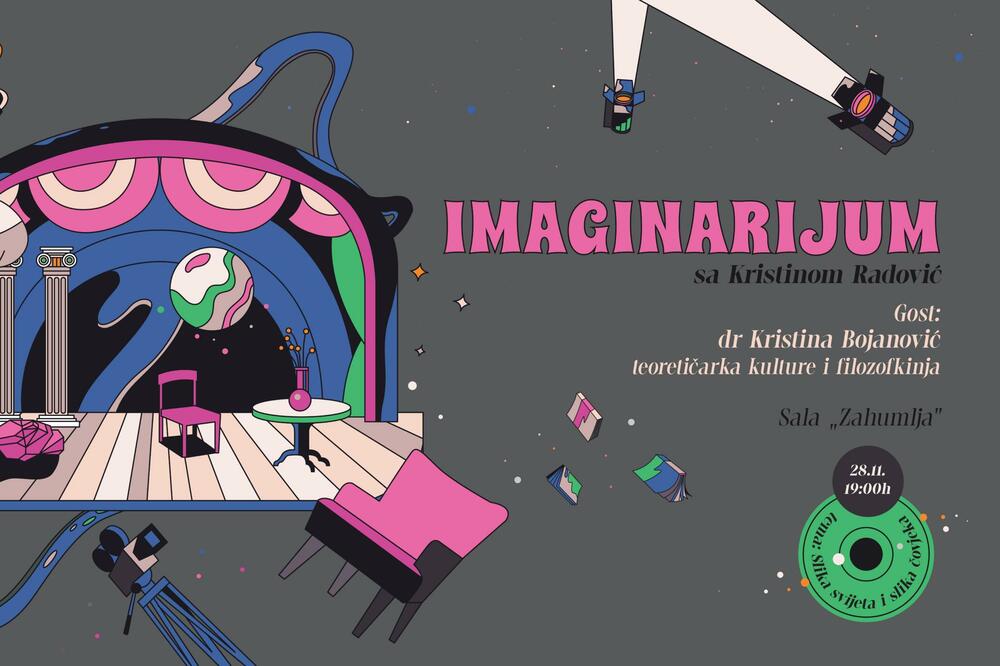 Gošća šeste sesije "Imaginarijuma" Kristina Bojanić, Foto: JU Zahumlje Nikšić