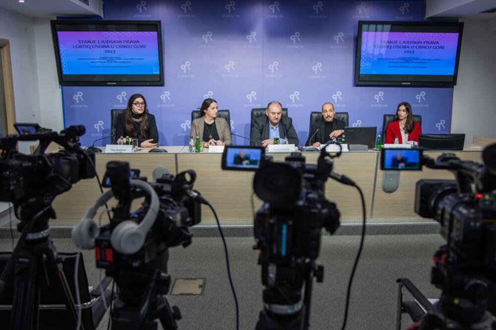 Završna konferencija „Izazovi i napredak u tretmanu LGBTIQ+ osoba u Crnoj Gori“, Foto: PR Centar