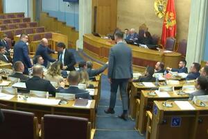 VIDEO U Skupštini umalo došlo do fizičkog sukoba Abazovića i...