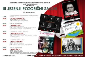Jesenji pozorišni salon od 1. do 5. decembra u Bijelom Polju