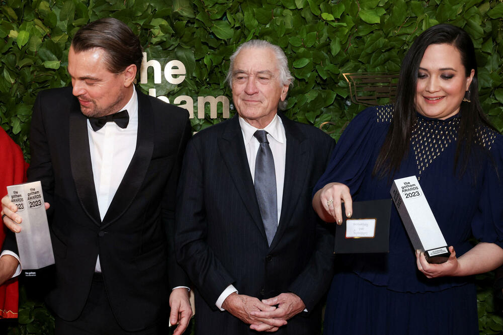 De Niro tokom dodjele Gotam filmske nagrade, 28. novembra 2023. godine, Foto: Reuters