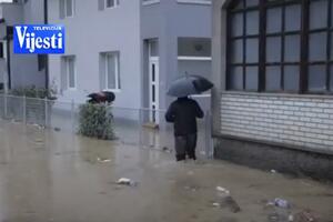 Zbog kiše u Rožajama i Bijelom Polju sve službe u stanju...