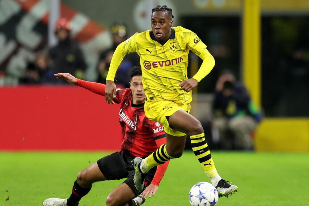 Bajno-Gitens je bio neuhvatljiv za igrače Milana, Foto: Reuters