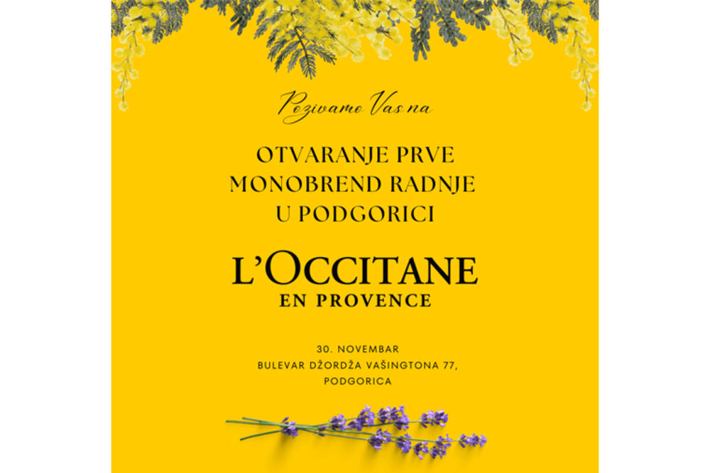Foto: L'Occitane