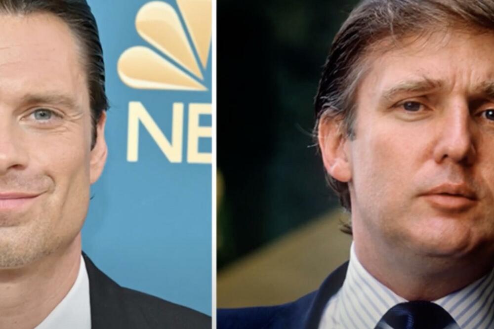 ilustracija Sebastijana Stena u ulozi Donalda Trampa, Foto: Printscreen YouTube