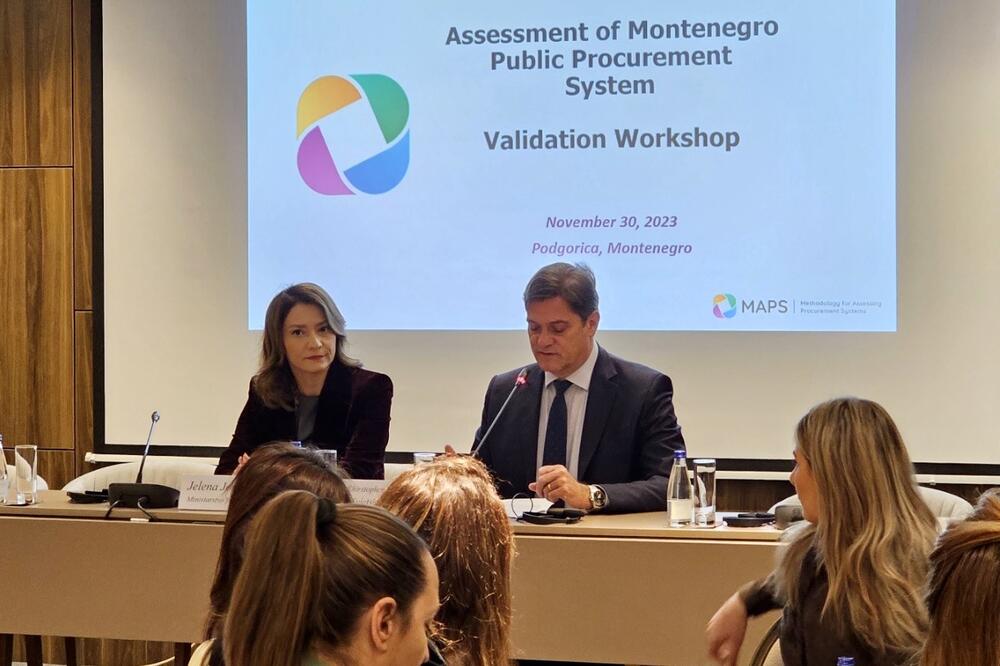 Jovetić i Šeldon, Foto: Ministarstvo finansija