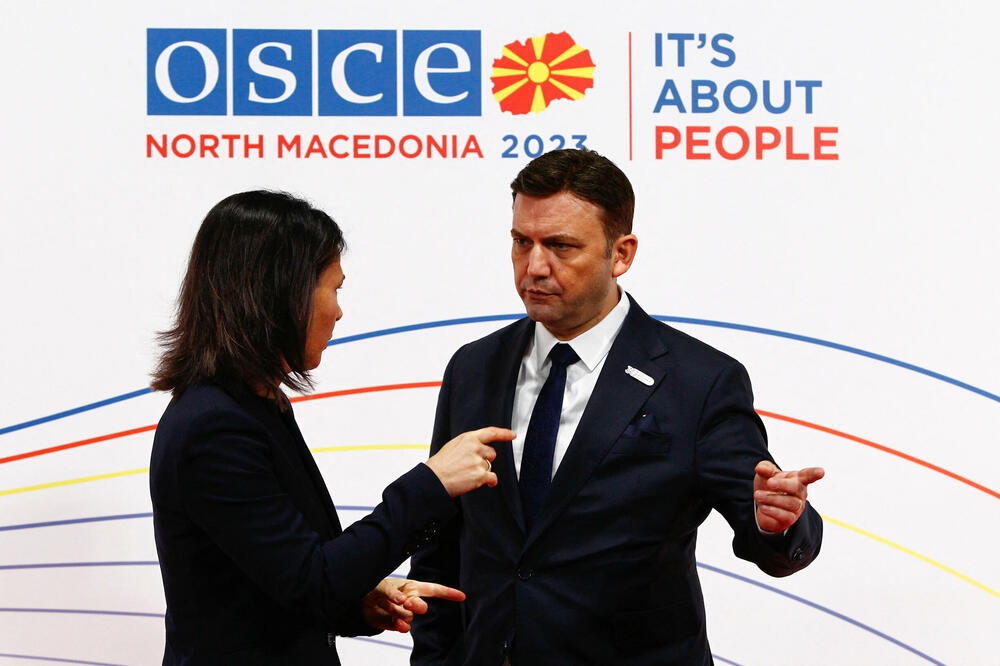 Osmani sa njemačkom šeficom diploamtije Analenom Berbok u Skoplju, Foto: Reuters