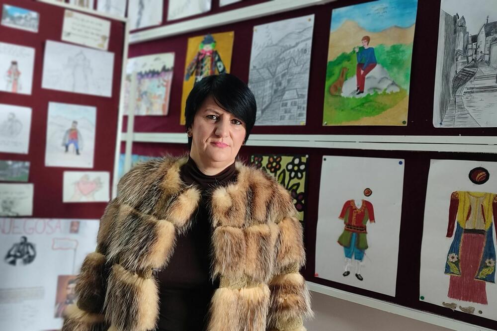 Jelena Doknić, profesorica engleskog jezika u Osnovnoj školi “Ratko Žarić” u Nikšiću, Foto: Svetlana Mandić