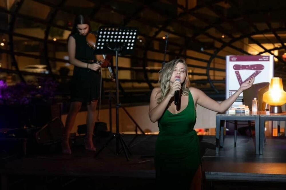 Sa jednog od nastupa: Lejla Kašić, Foto: Jovan Radulović