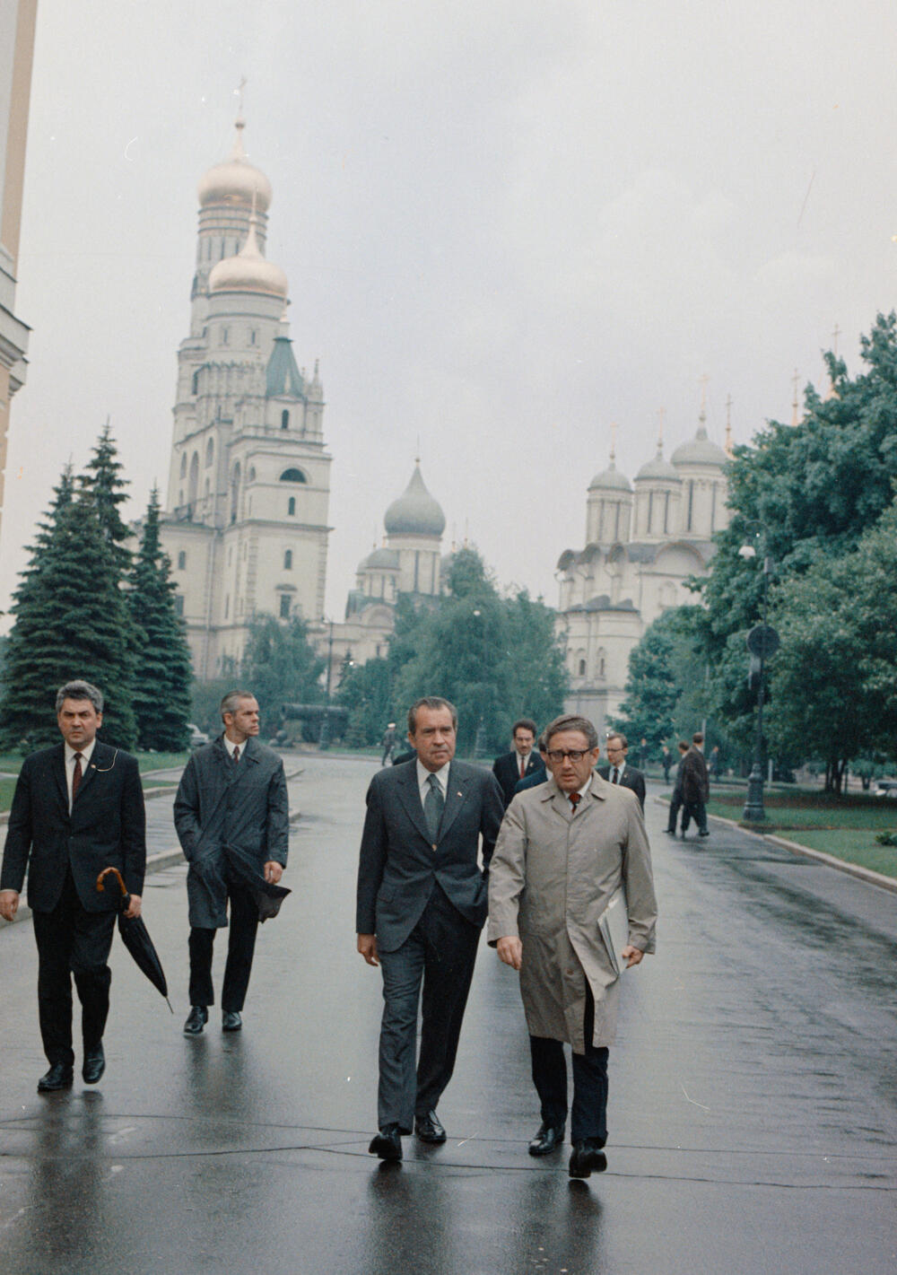 Nikson i Kisindžer u Kremlju u maju 1972.