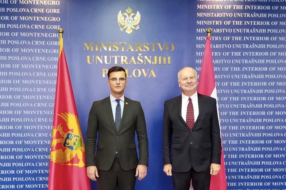Šaranović i Miler, Foto: Ministarstvo unutrašnjih poslova