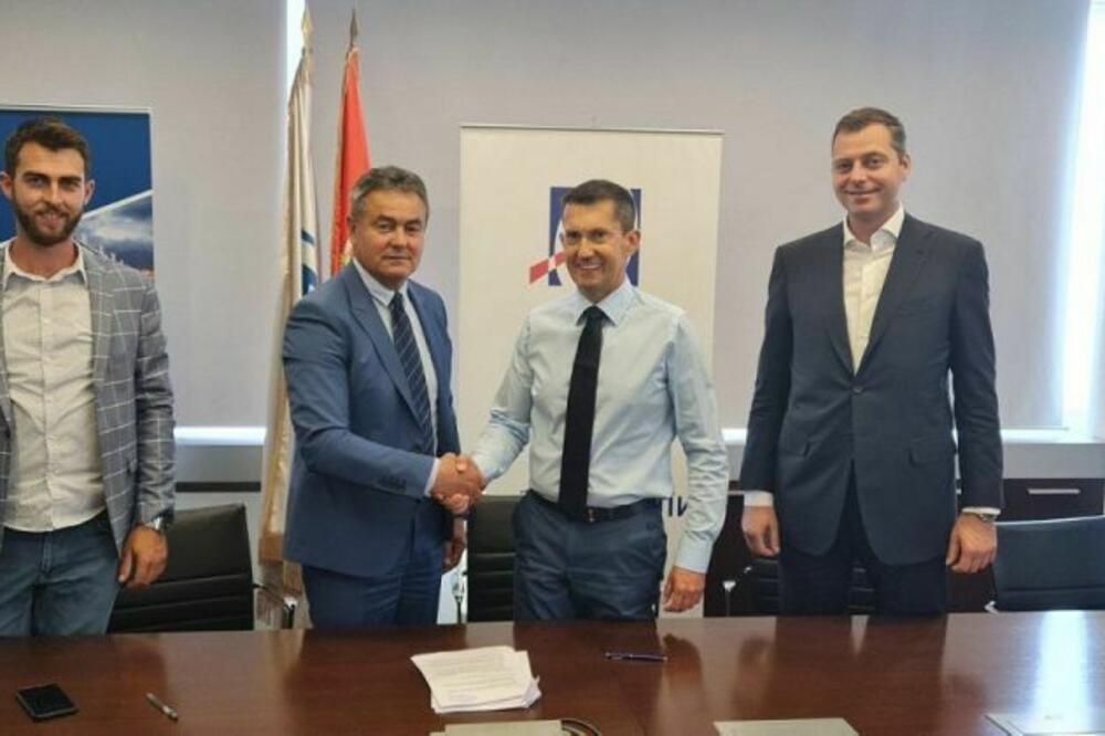 Sa potpisivanja prvog ugovora RUP i EPS, Foto: Rudnik ugla Pljevlja