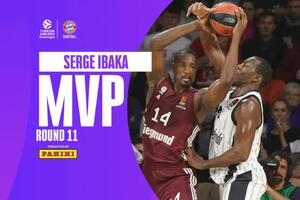 Serž Ibaka MVP 11. kola Evrolige