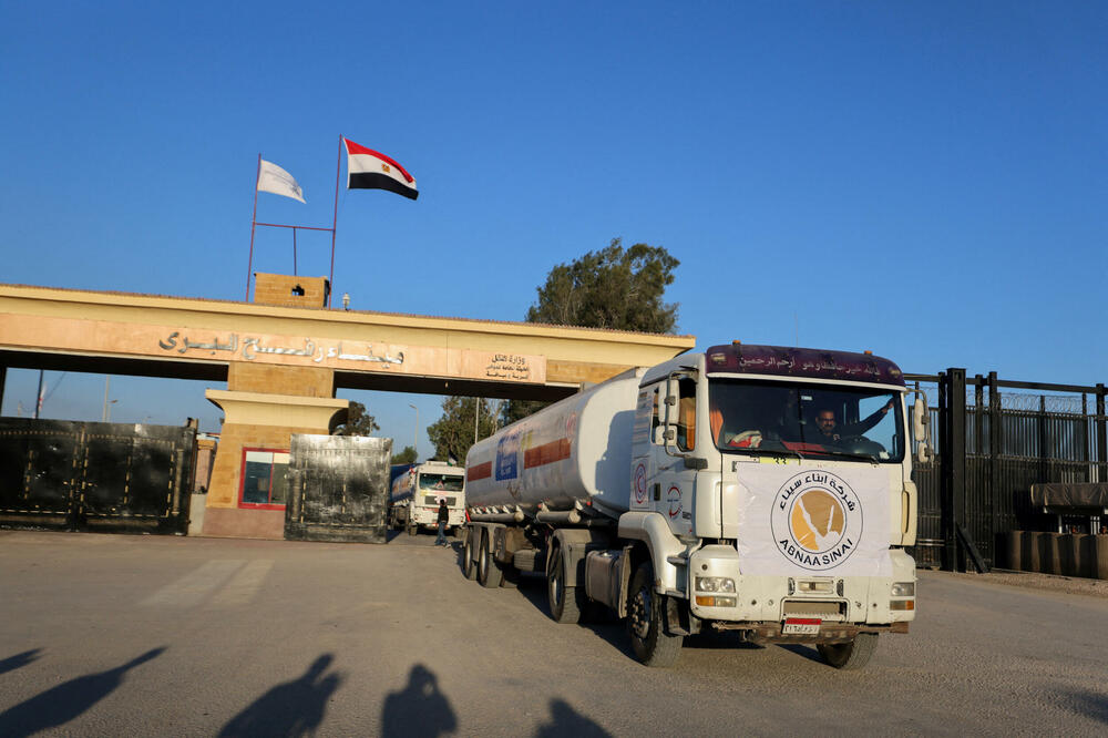 Granični prelaz Rafa između Pojasa Gaze i Egipta, 30. novembra 2023. godine, Foto: Reuters