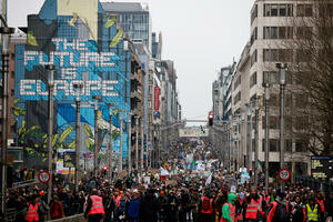 Na maršu za klimu u Briselu 20.000 osoba