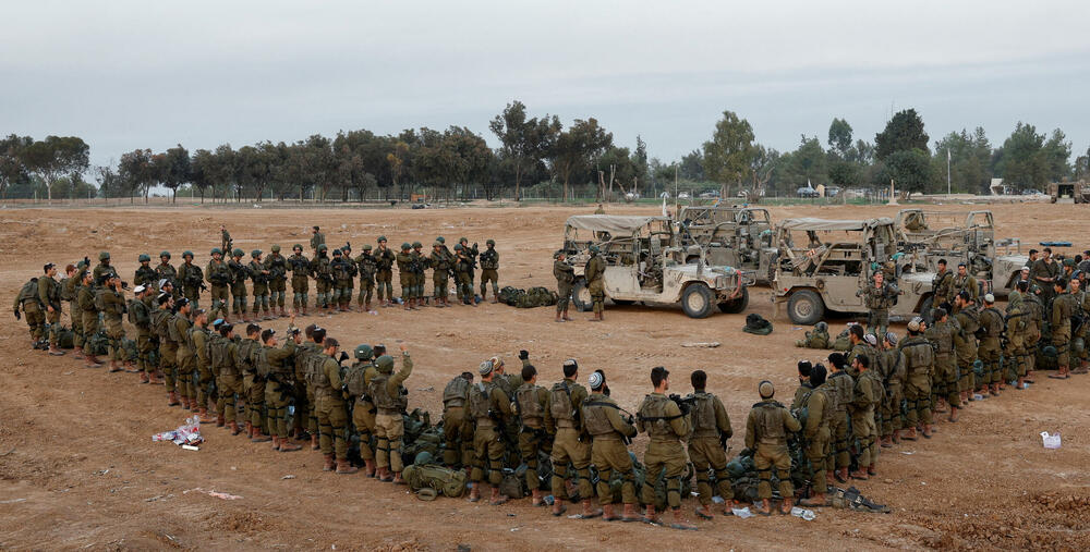 Izraelska vojska blizu granice sa Gazom