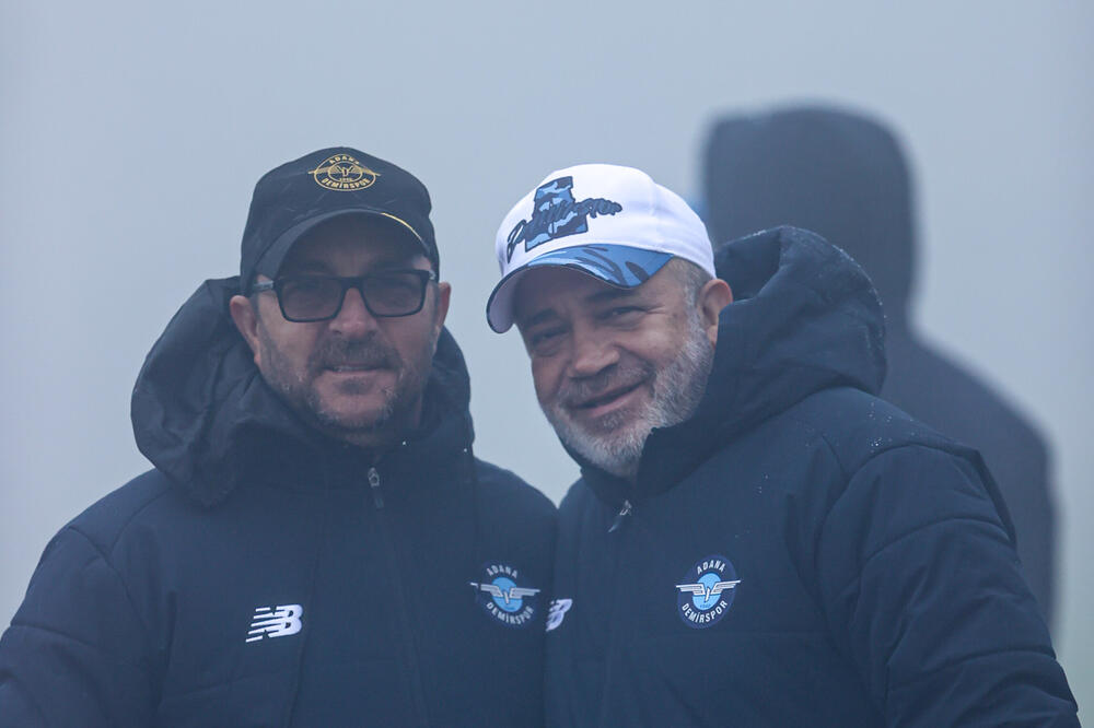 Petrović sa predjednikom Adane Muratom Sandžakom, Foto: Adana Demirspor (Facebook)