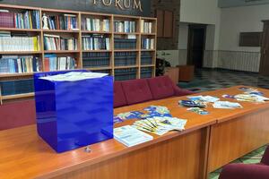 The OSCE Mission and the Faculty of Law organized an election simulation:...