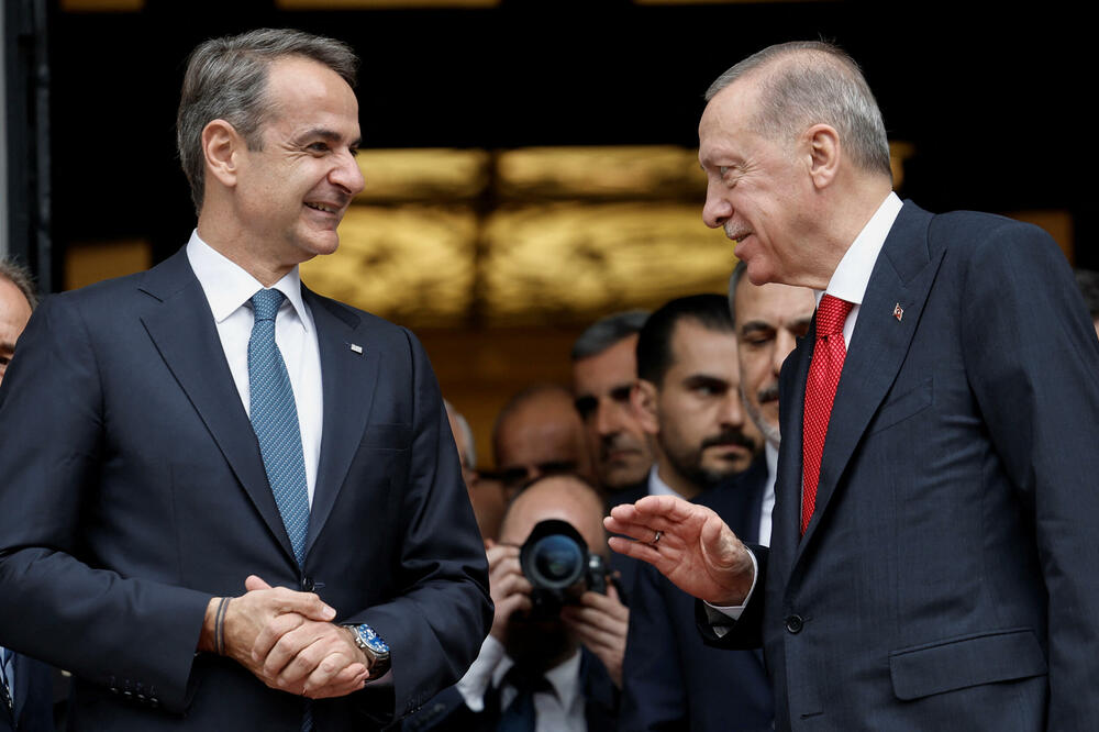 Micotakis i Erdogan, Foto: Reuters