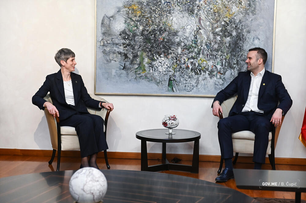 Paniklova i Spajić, Foto: Služba za odnose sa javnošću Vlade Crne Gore