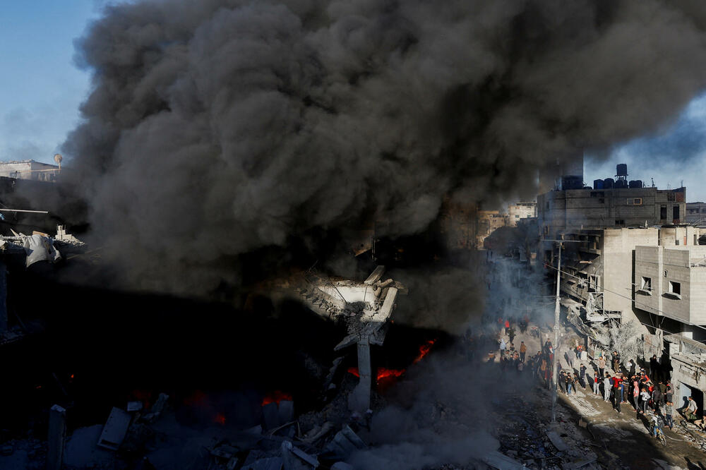 Kan Junis nakon izraelskih napada, Foto: Reuters