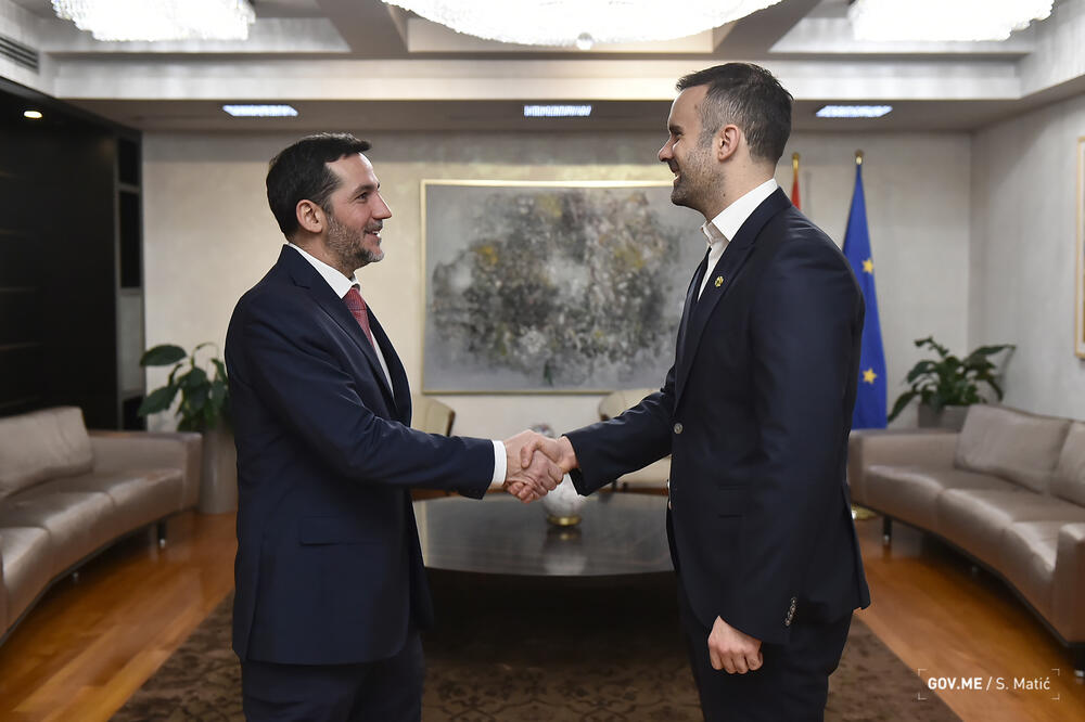 Santander i Spajić, Foto: Saša Matić/Vlada Crne Gore